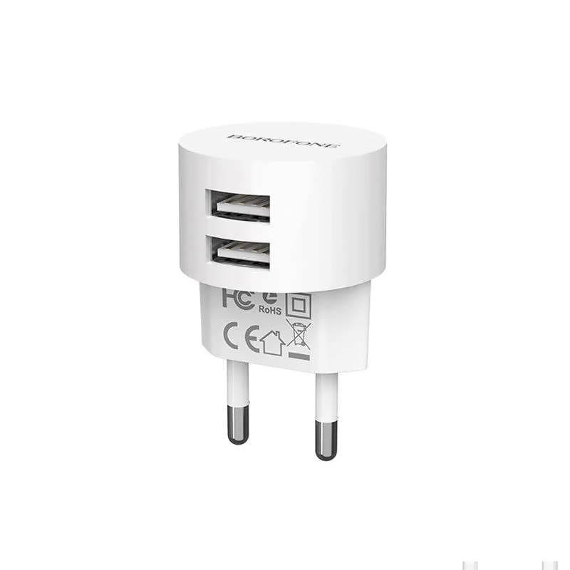Incarcator de priza Borofone BA23A - dual USB 2.4A