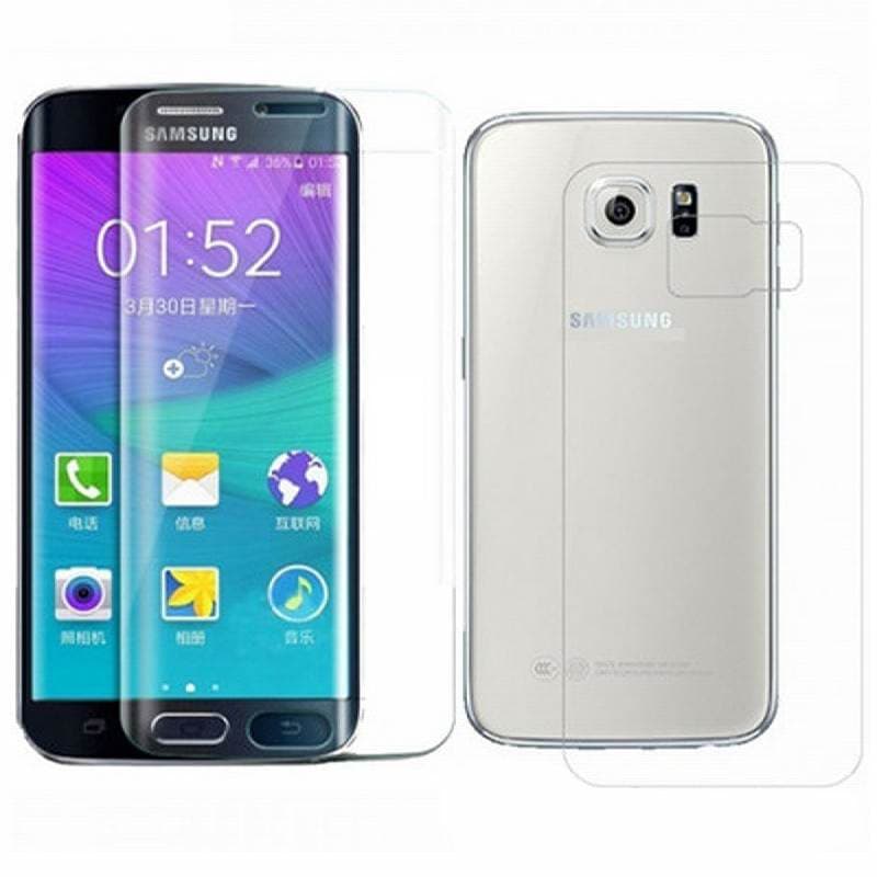 Folie pentru Samsung S6 Edge - TPU Lux 2 In 1