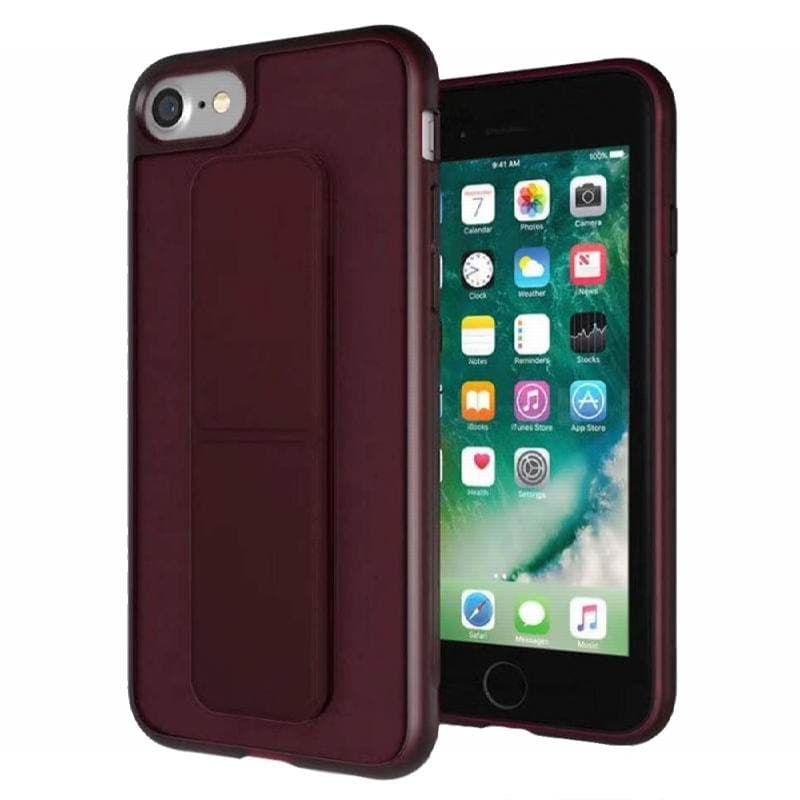 Husa spate Bracket pentru Apple iPhone 7 Visiniu - Resigilata