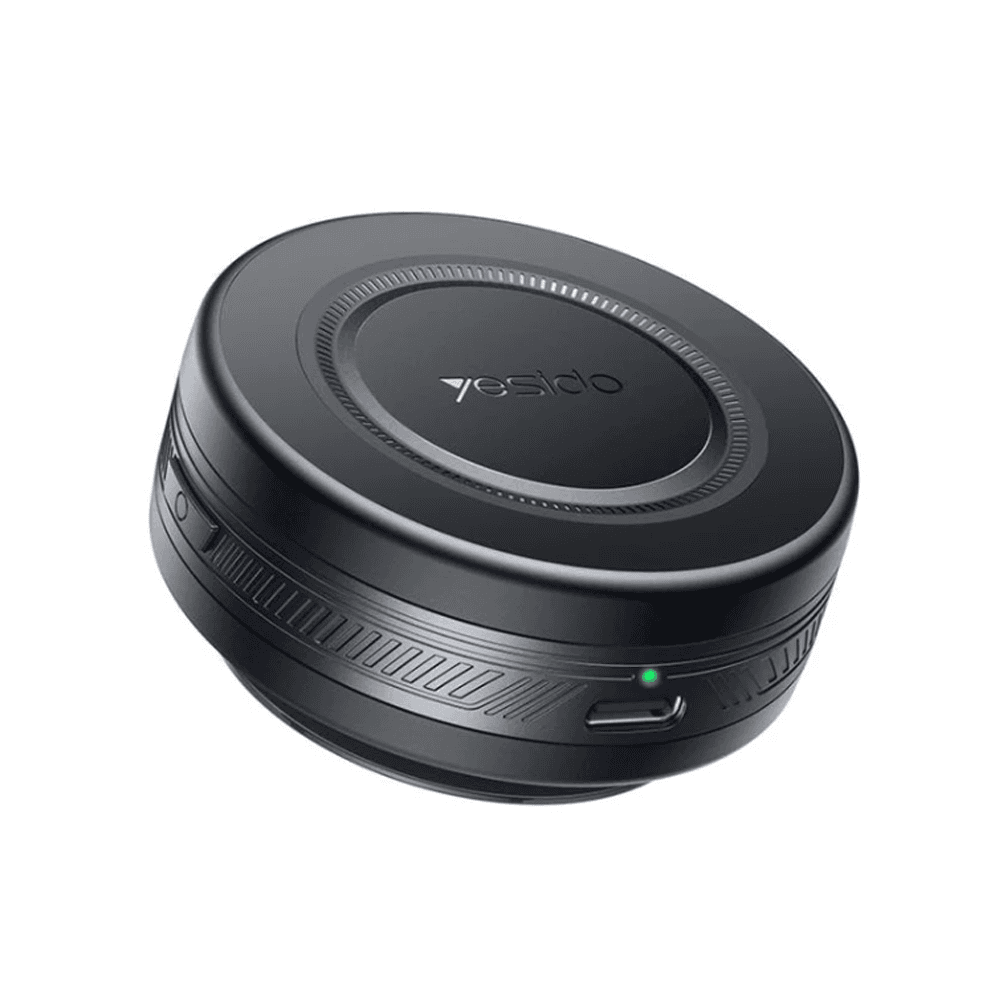 Suport auto magnetic, cu ventuza electrica, pentru telefon cu incarcare Wireless - Yesido C223