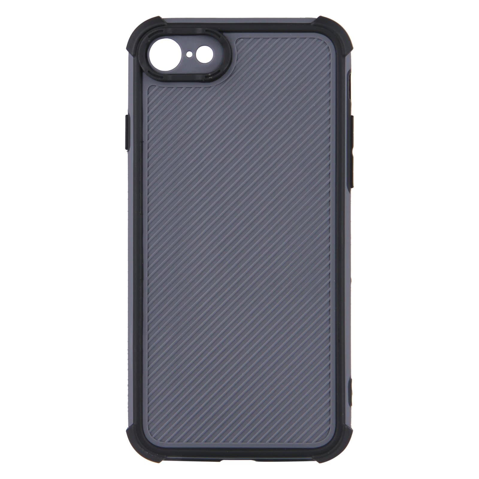 Husa spate pentru iPhone 8 - Zip Case Gri