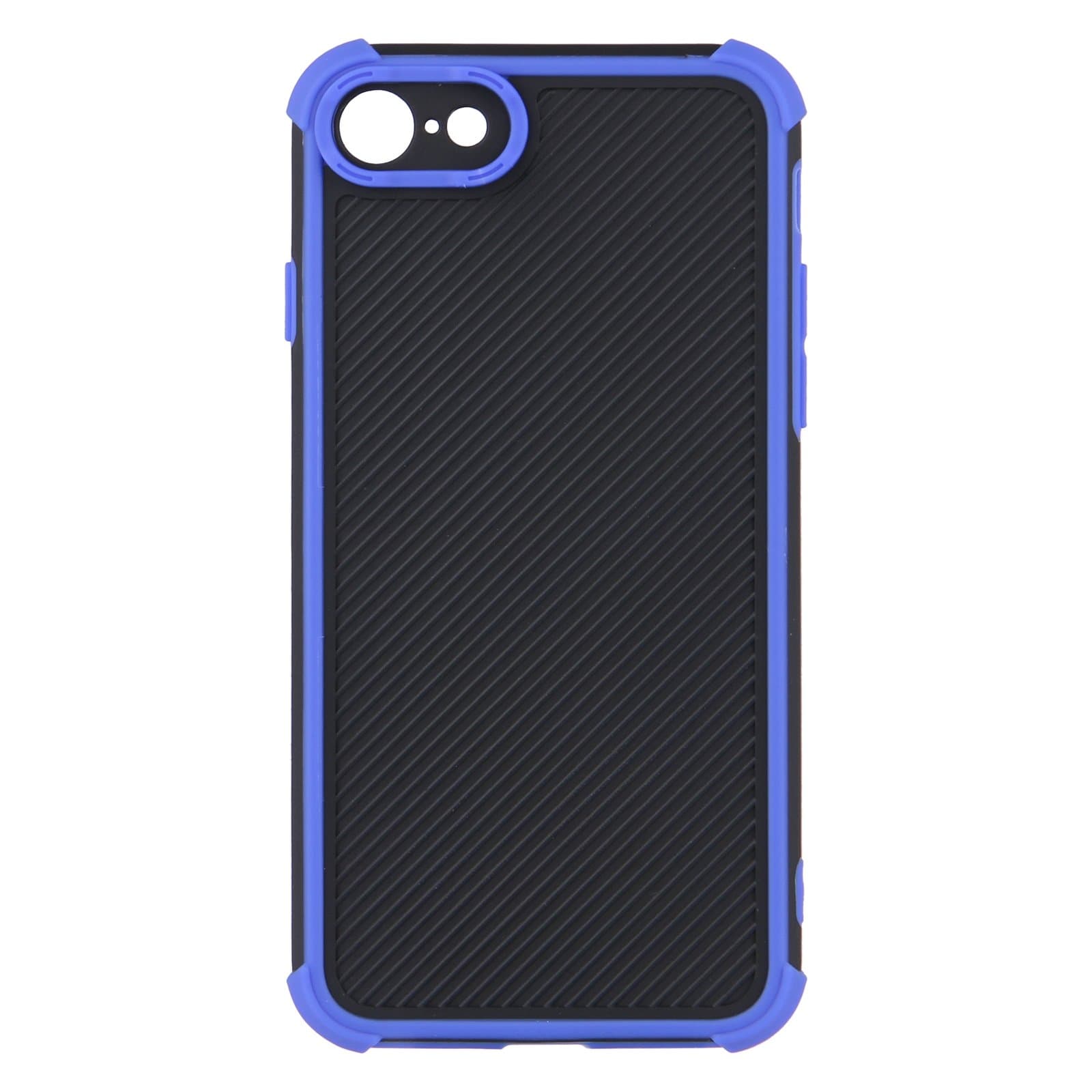Husa spate pentru iPhone 7 - Zip Case Albastru