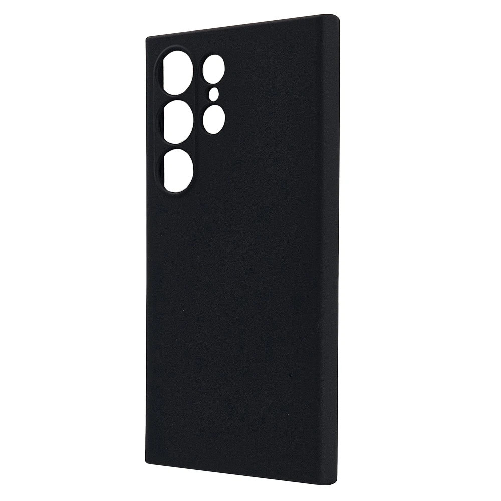 Husa spate pentru Samsung Galaxy S24 Ultra B-Silicon case - Negru