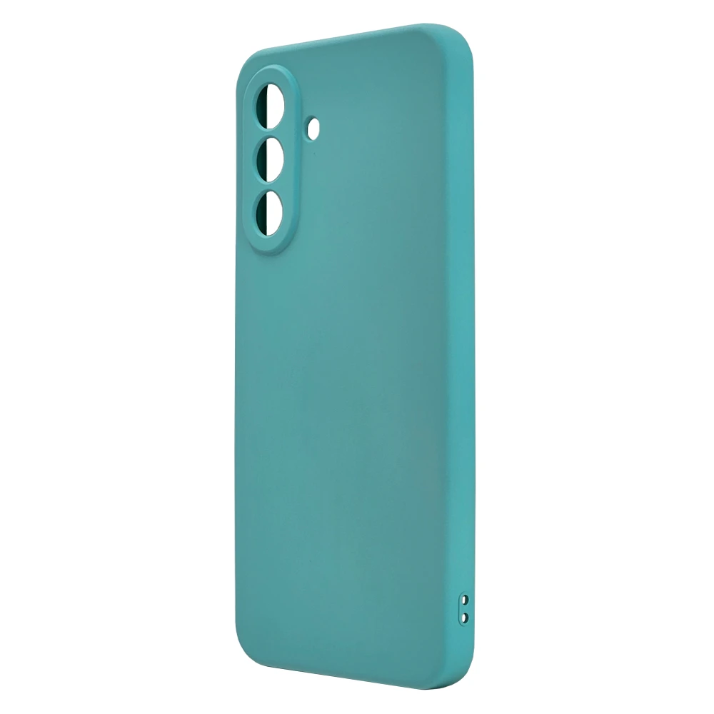 Husa spate pentru Samsung Galaxy A56 5G Silicon Line - Turcoaz