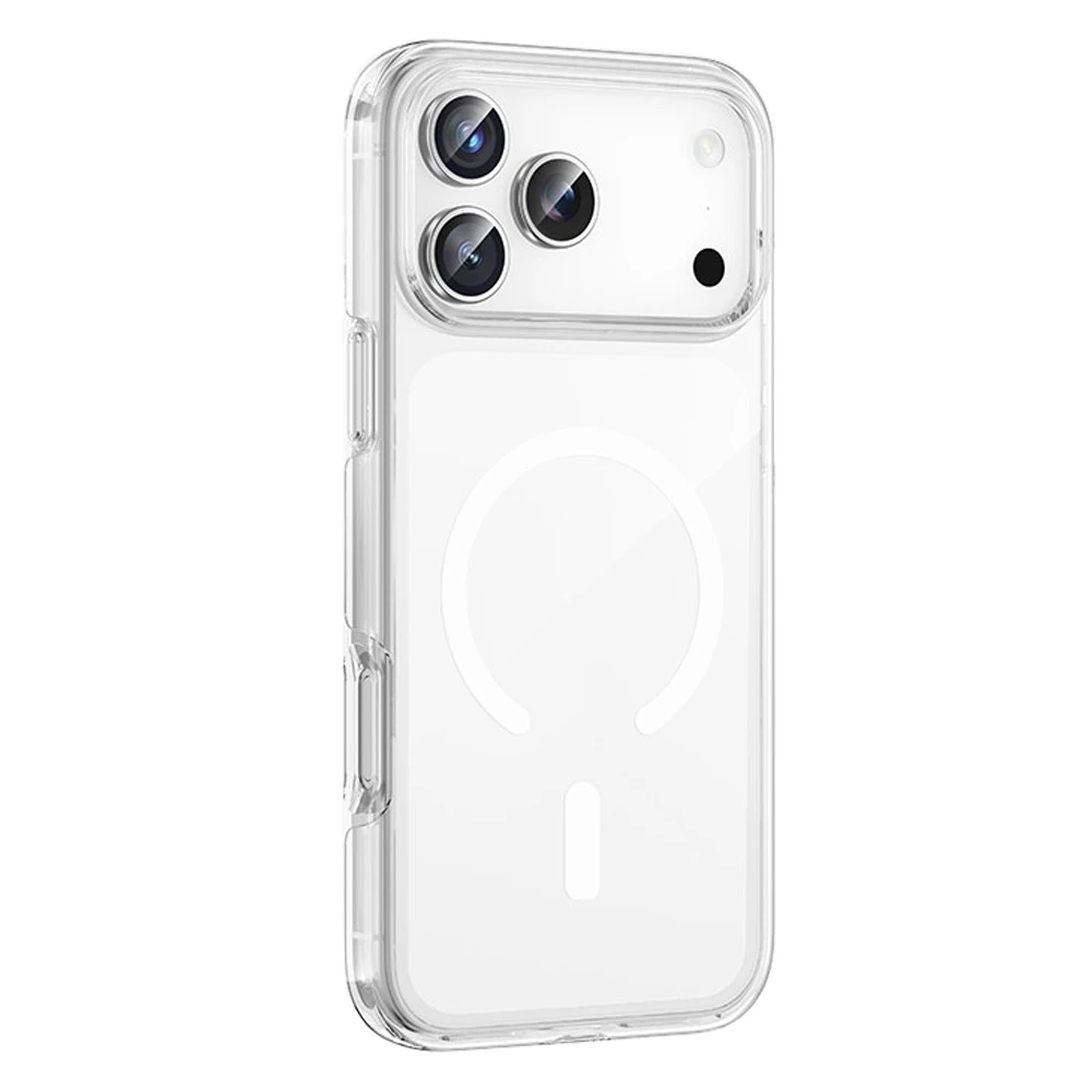 Husa spate pentru iPhone 17 Pro Max Keephone Magpro - Transparent