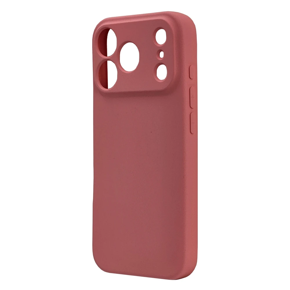 Husa spate pentru iPhone 17 Pro Max Silicon Line - Roz
