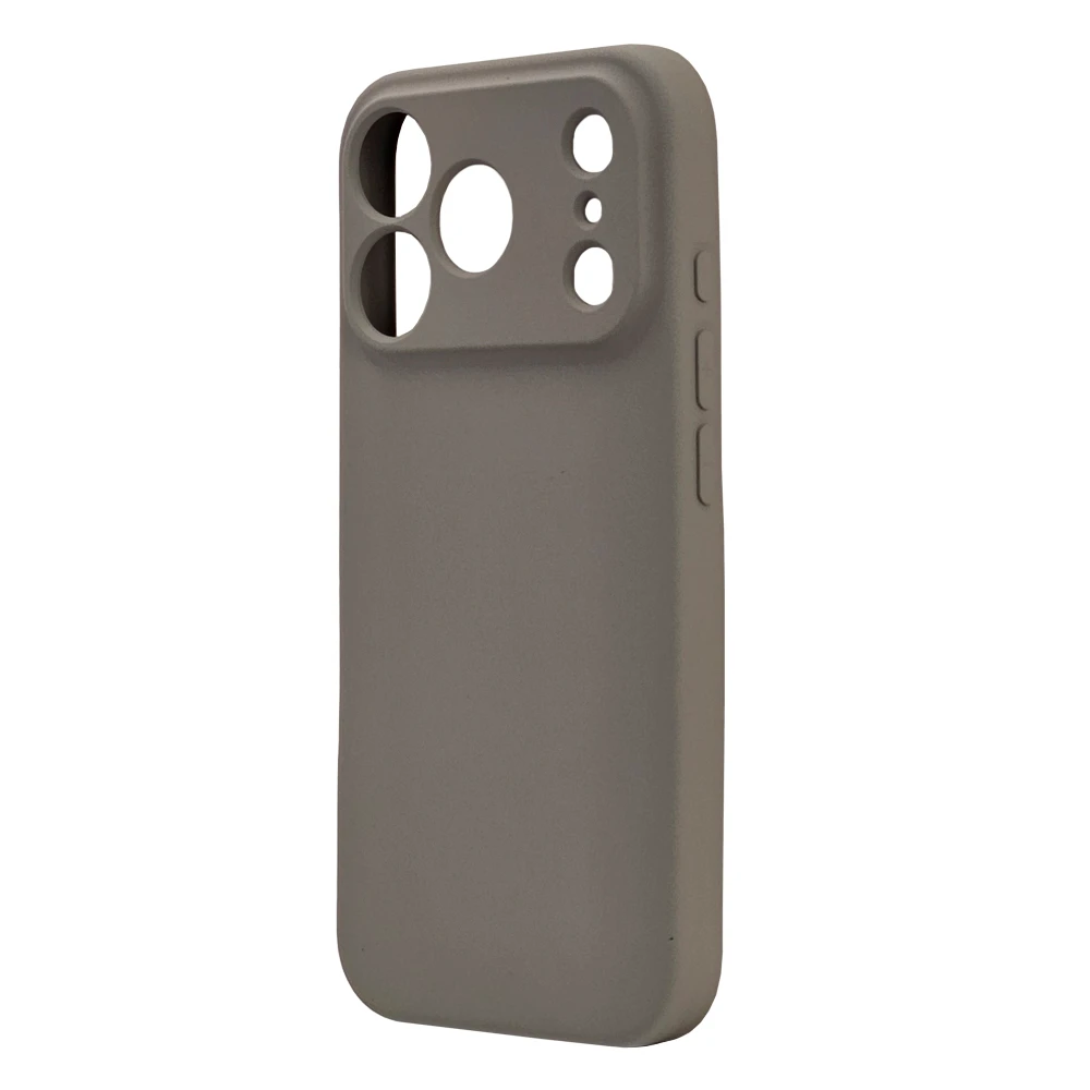 Husa spate pentru iPhone 17 Pro Max Silicon Line - Gri