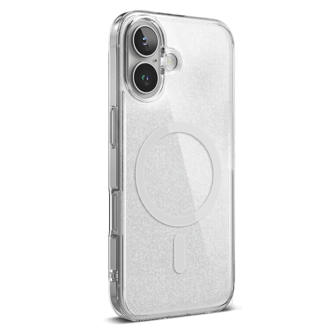 Husa spate pentru iPhone 17 Berlia Starry Magsafe - Transparent