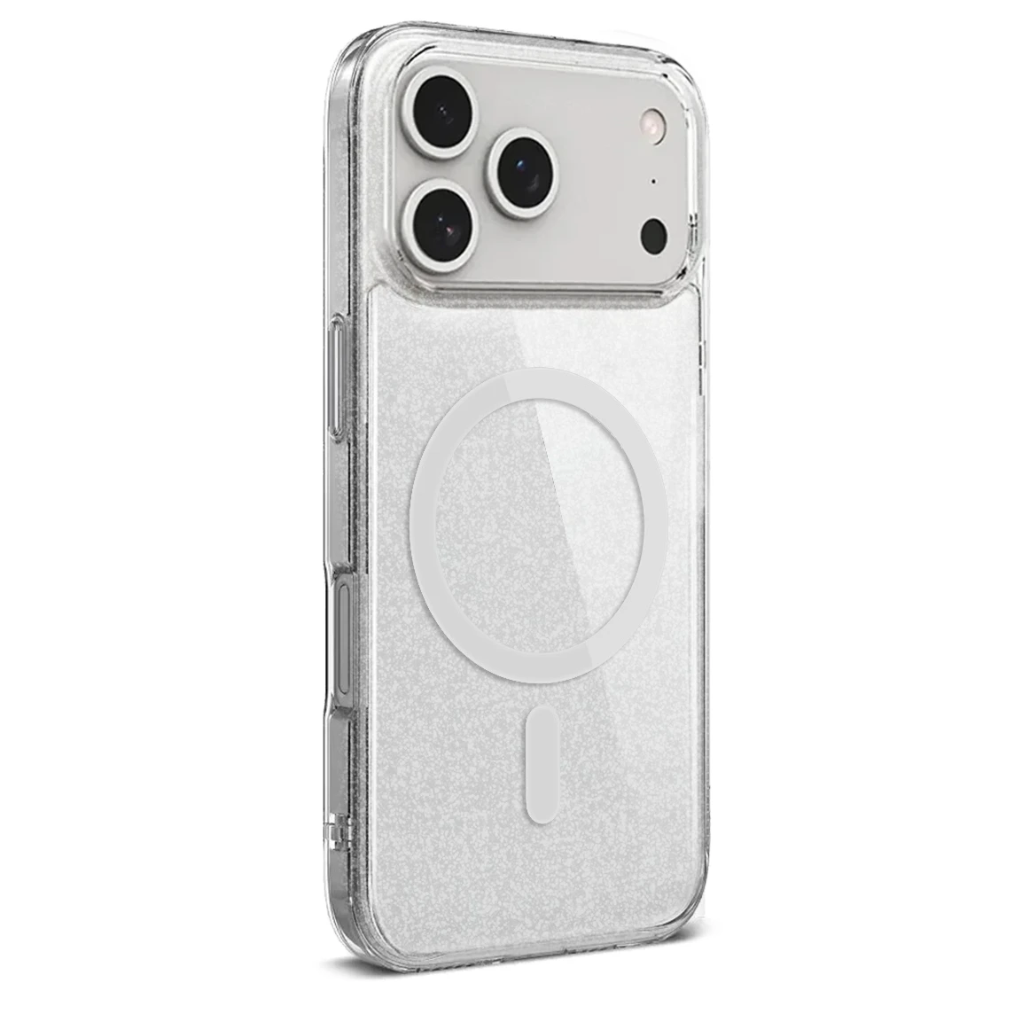 Husa spate pentru iPhone 17 Pro Berlia Starry Magsafe - Transparent