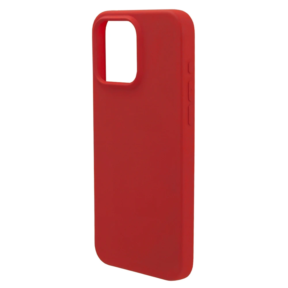 Husa spate pentru iPhone 15 Pro Max Silicon Line - Rosu