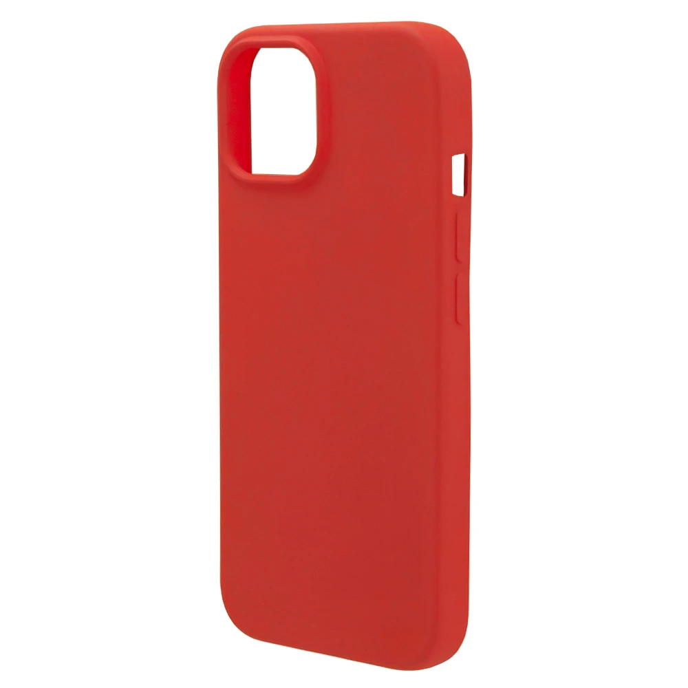 Husa spate pentru iPhone 15 Silicon Line - Rosu