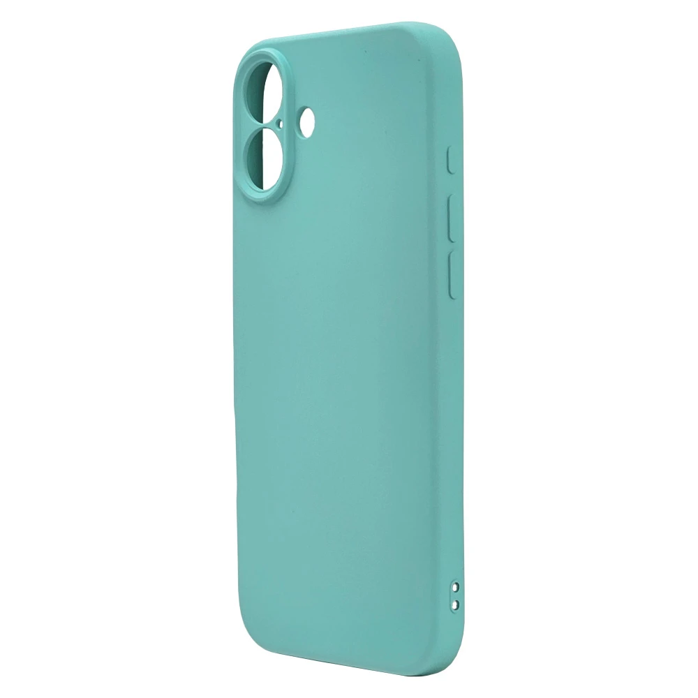 Husa spate pentru iPhone 16 Plus Silicon Line - Turcoaz