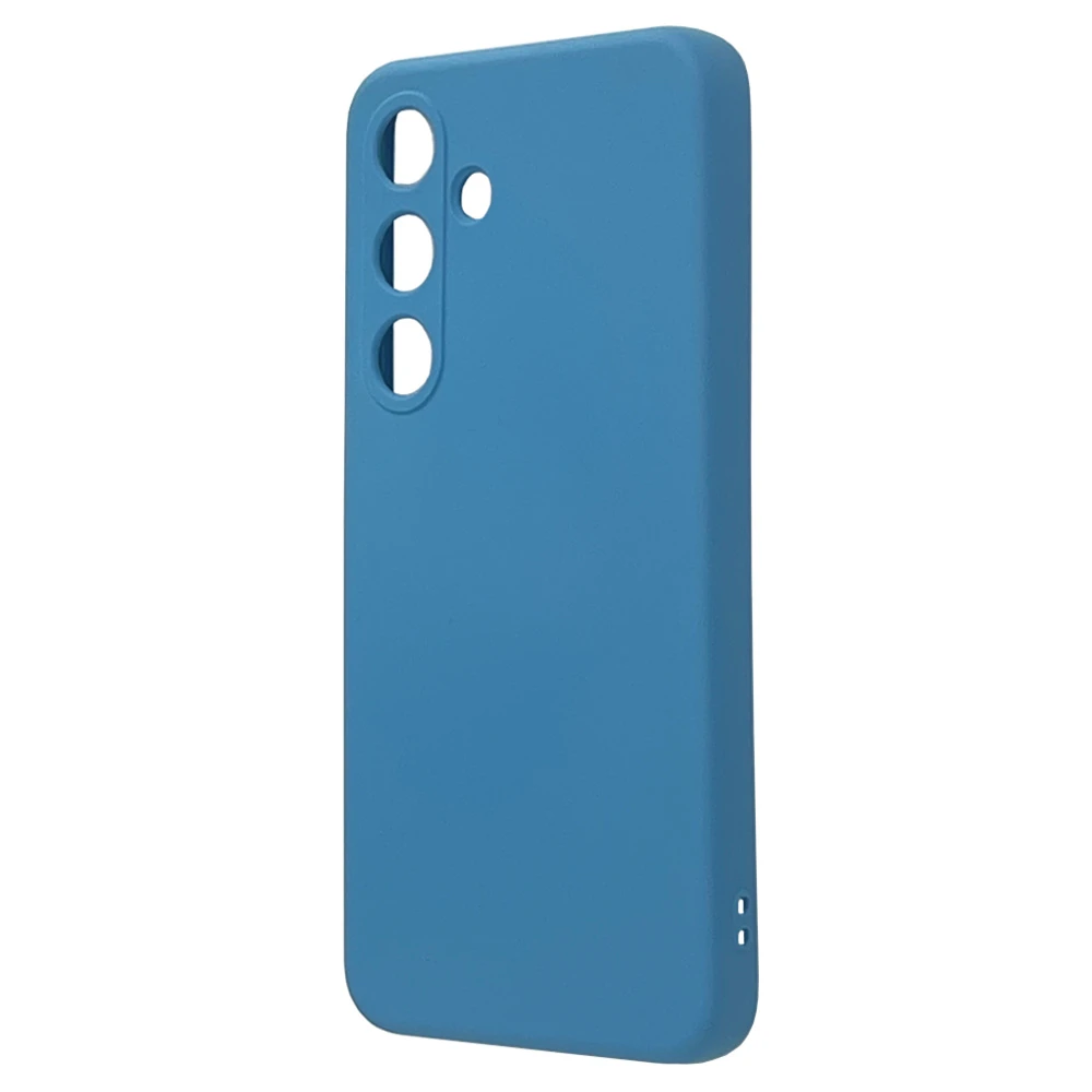 Husa spate pentru Samsung Galaxy S24 Plus Silicon Line - Bleu
