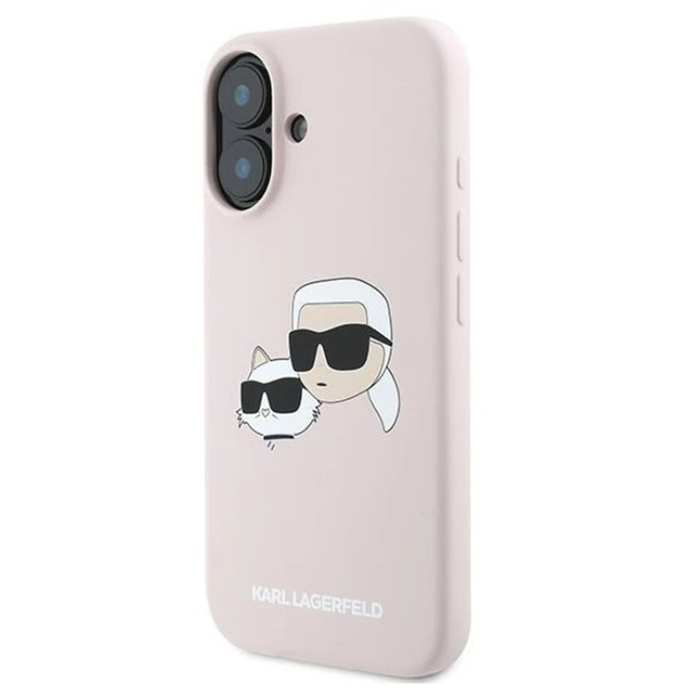 Husa spate pentru iPhone 17 Karl Lagerfeld Magsafe - Roz