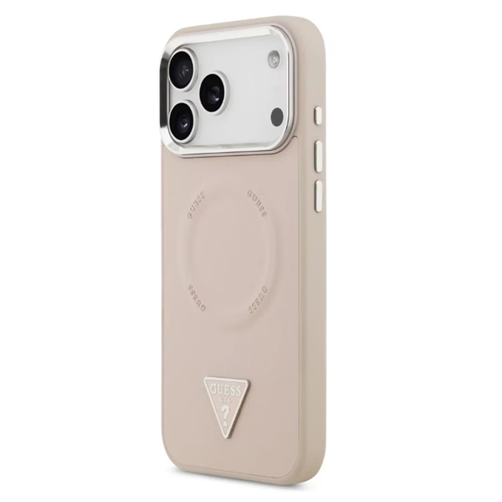 Husa spate pentru iPhone 17 Pro Guess Magsafe - Roz