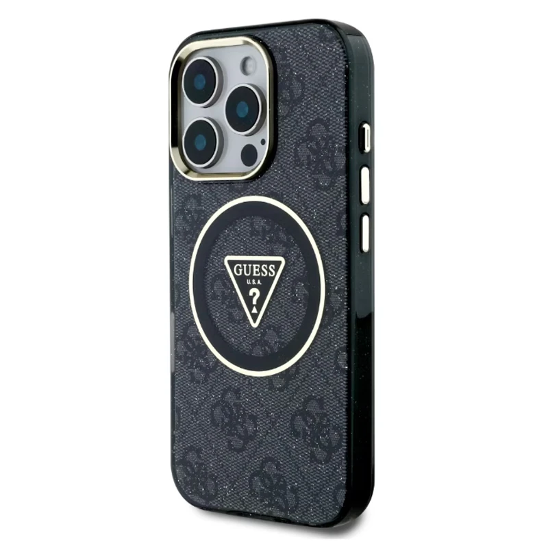 Husa spate pentru iPhone 16 Pro Max - Guess Glitter Magsafe
