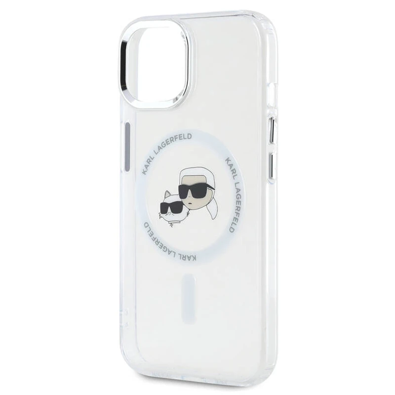 Husa spate pentru iPhone 16 Pro Max Karl Lagerfeld Magsafe - Transparent
