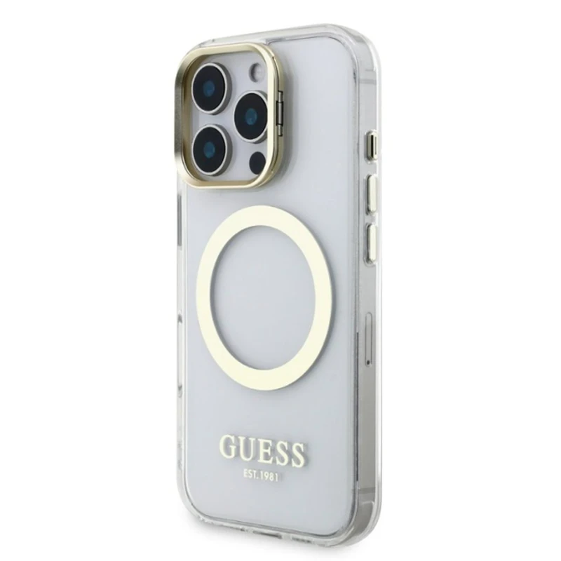 Husa spate pentru iPhone 16 Pro Max - Guess Stand Camera