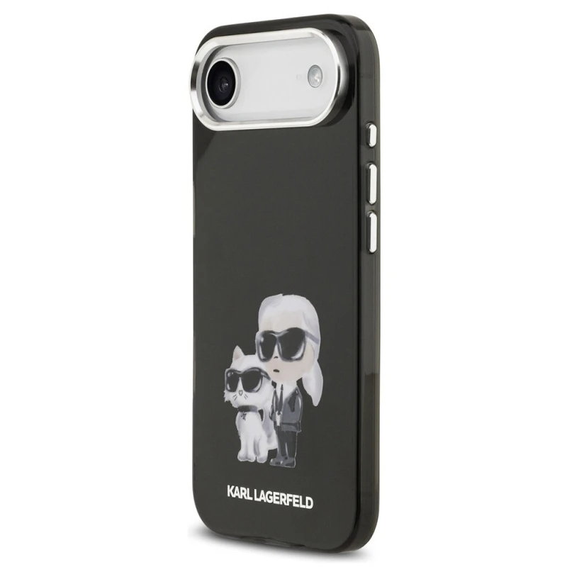Husa spate pentru iPhone 17 Air Karl Lagerfeld Aquarelle - Negru