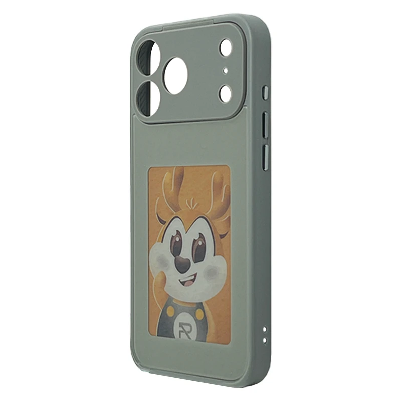 Husa spate Photo Case pentru iPhone 17 Pro Max - Gray