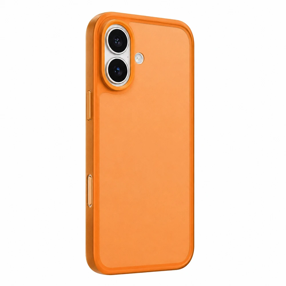 Husa spate pentru iPhone 17 Keephone SkinPro - Portocaliu