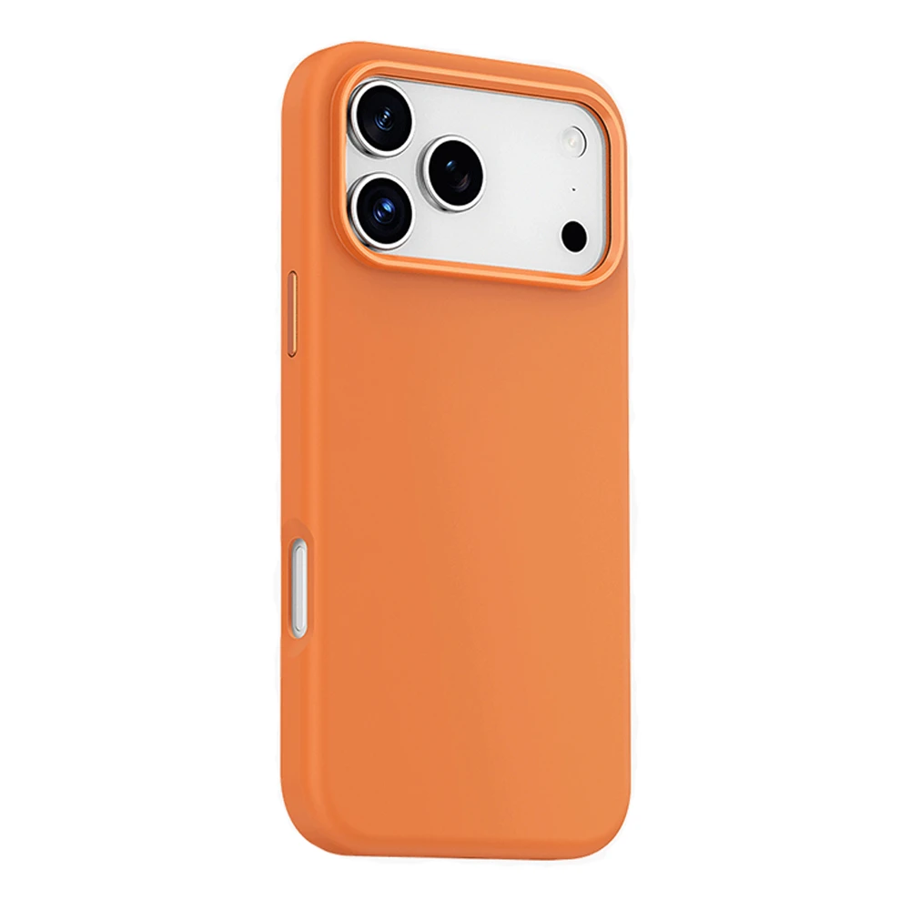 Husa spate pentru iPhone 17 Pro Keephone Rosana - Portocaliu