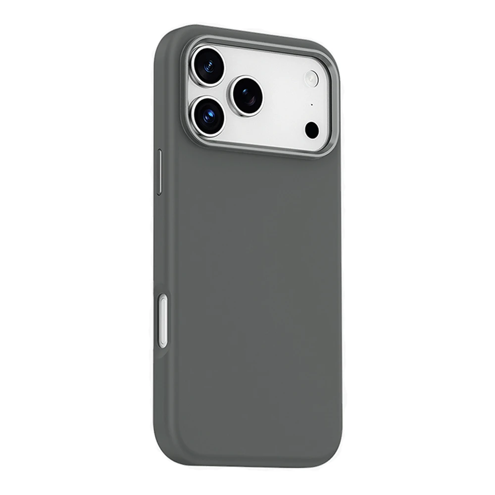 Husa spate pentru iPhone 17 Pro Keephone Rosana - Gri