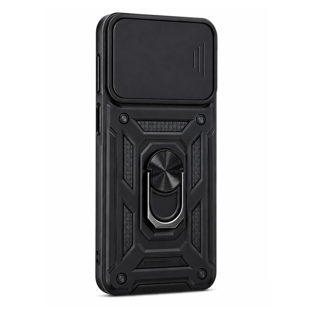 Husa spate pentru Samsung Galaxy A16 5G Slide Case - Negru