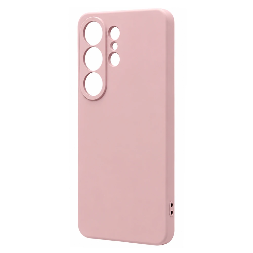 Husa spate pentru Samsung Galaxy S26 Ultra Silicon Line - Roz pudrat