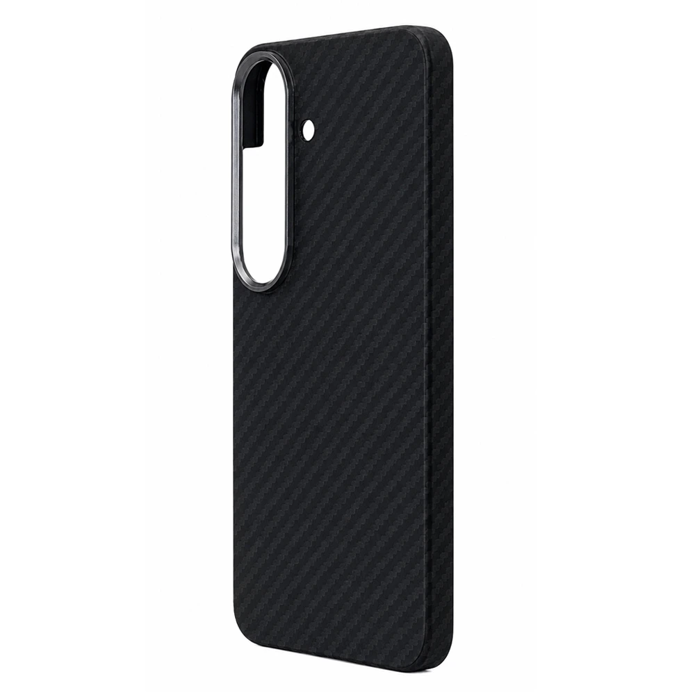 Husa spate pentru Samsung Galaxy S25 Aramid Magsafe - Negru