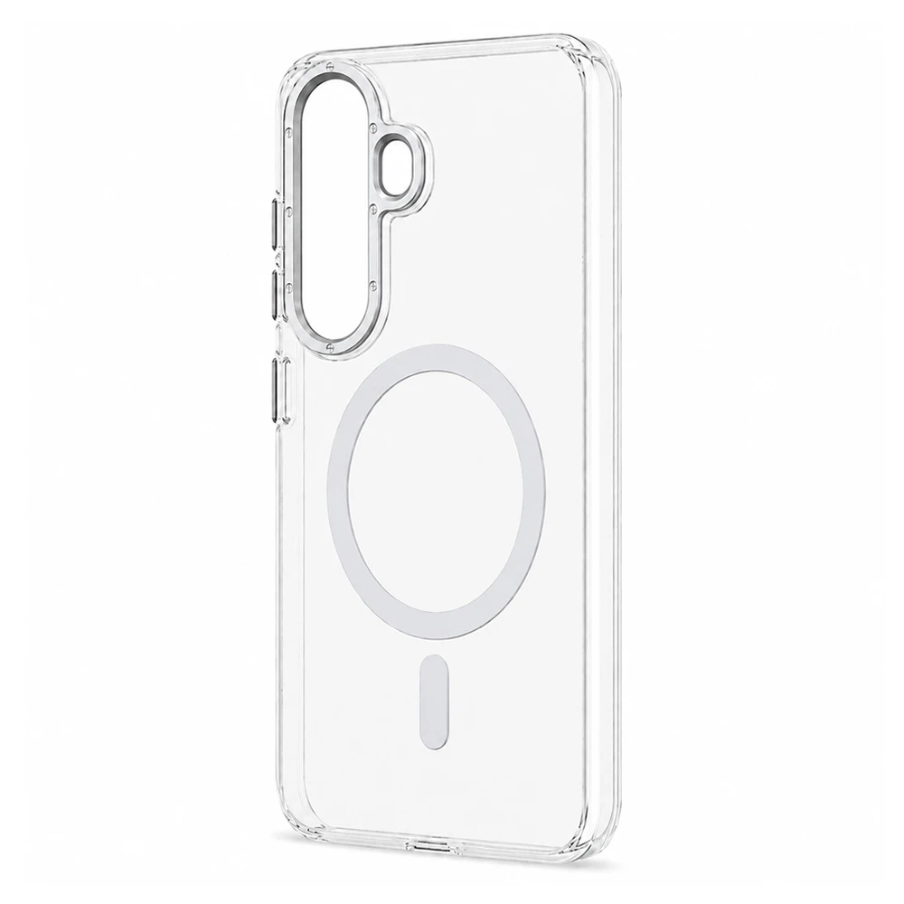 Husa spate pentru Samsung Galaxy S26 Plus Berlia Magsafe Series - Alb