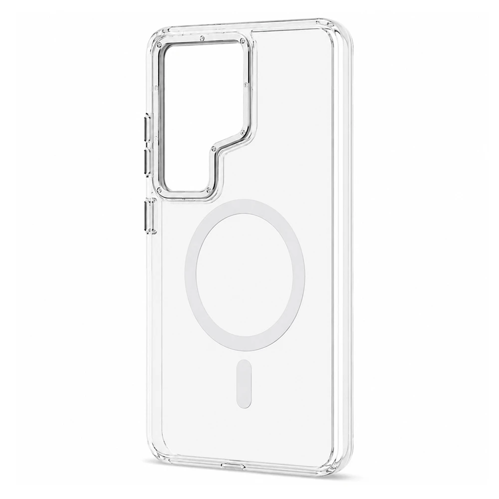 Husa spate pentru Samsung Galaxy S26 Ultra Berlia Magsafe Series - Alb