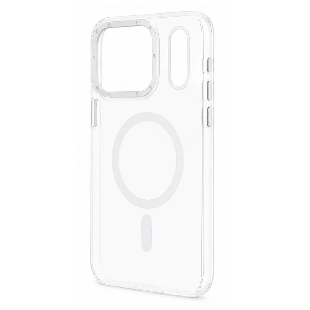 Husa spate pentru iPhone 17 Pro Berlia Magsafe Series - Alb